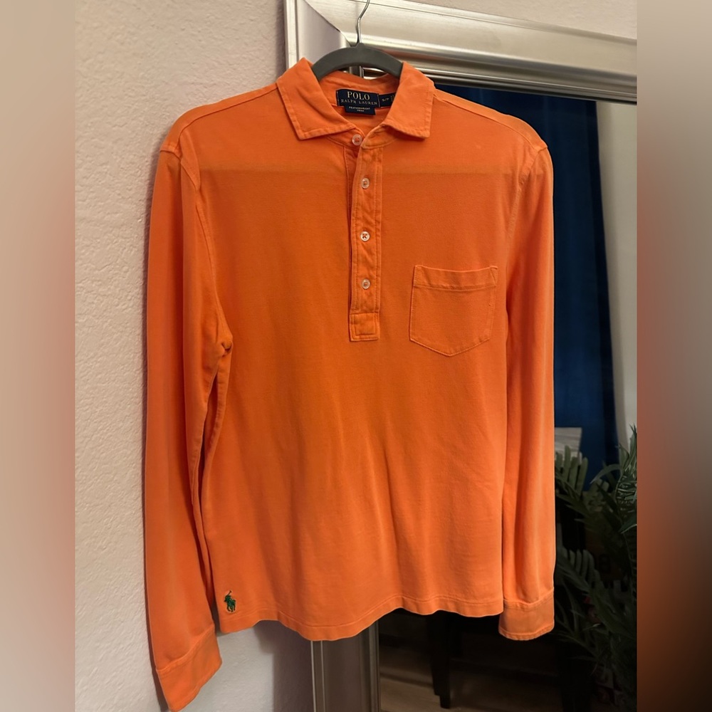 Polo by Ralph Lauren Vibrant Orange Shirt